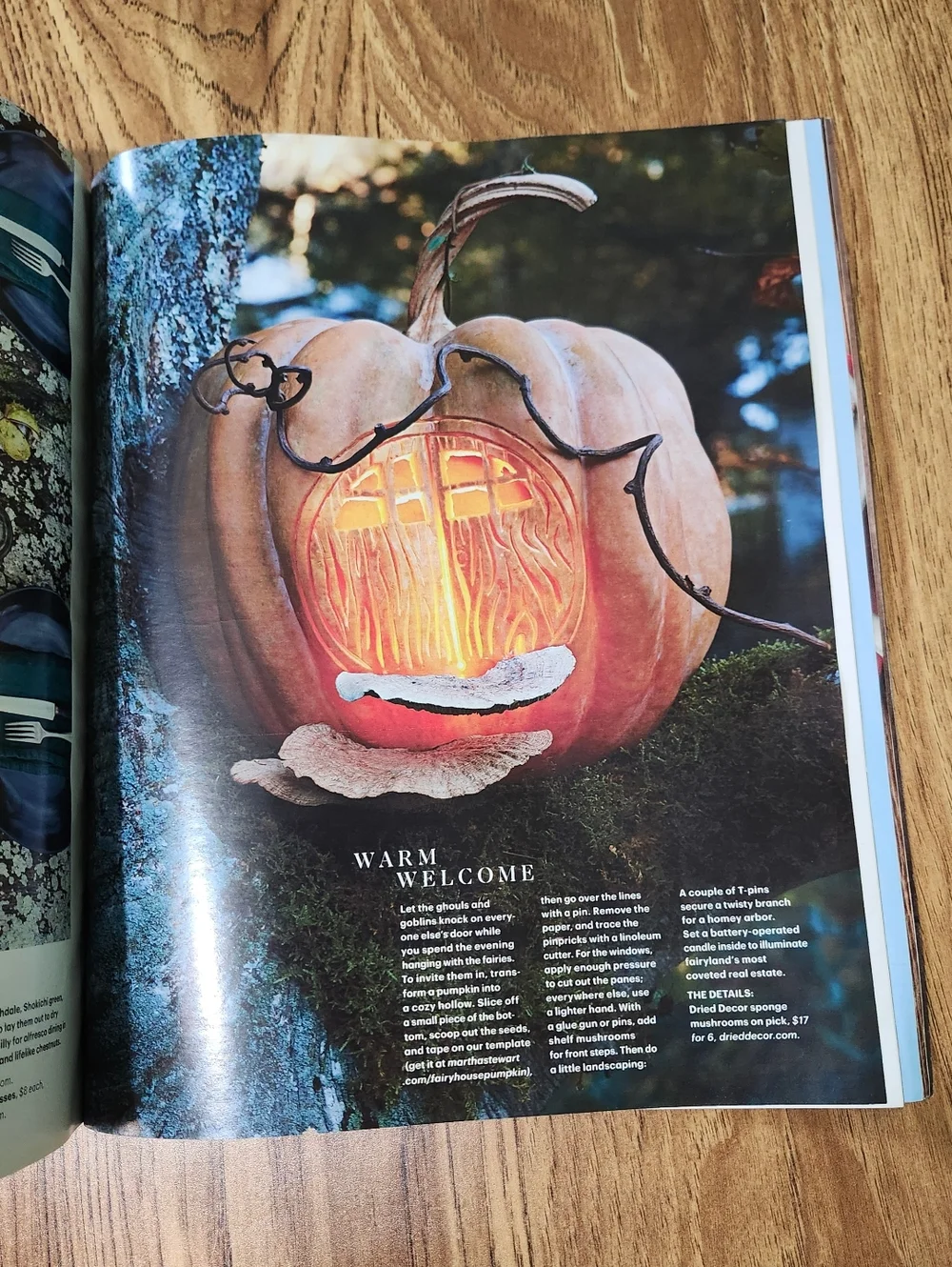 Martha Stewart Living Magazine Oct 2018 Fall Aglow Halloween Ideas Recipe Cards - Picture 10 of 15